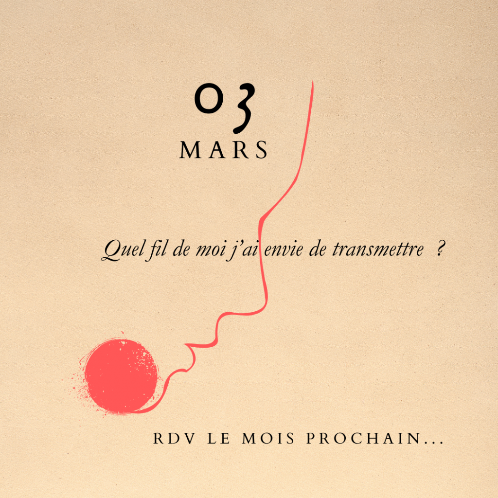 Thème du mois de mars